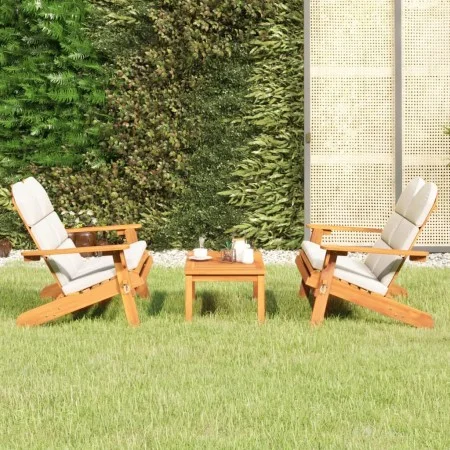 Adirondack Gartenmöbel-Set 3-teilig aus Akazienholz von vidaXL, Gartensets - Ref: Foro24-3152134, Preis: 436,68 €, Rabatt: %
