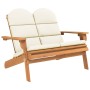 Adirondack Gartenmöbel-Set 3-teilig aus Akazienholz von vidaXL, Gartensets - Ref: Foro24-3152134, Preis: 423,77 €, Rabatt: %