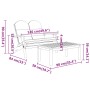 Adirondack Gartenmöbel-Set 3-teilig aus Akazienholz von vidaXL, Gartensets - Ref: Foro24-3152134, Preis: 423,77 €, Rabatt: %