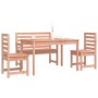 Garten-Essgruppe 4-teilig aus massivem Douglasienholz von vidaXL, Gartensets - Ref: Foro24-3154694, Preis: 277,65 €, Rabatt: %