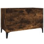 Smoked oak plywood disc cabinet 74.5x38x48 cm by vidaXL, CD and DVD storage - Ref: Foro24-831970, Price: 47,36 €, Discount: %