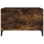 Smoked oak plywood disc cabinet 74.5x38x48 cm by vidaXL, CD and DVD storage - Ref: Foro24-831970, Price: 47,36 €, Discount: %