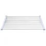 Graues und transparentes Polycarbonat-Türvordach, 122 x 90 cm von vidaXL, Markisen - Ref: Foro24-153690, Preis: 52,26 €, Raba...