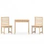 Garden table and chairs 3 pieces solid pine wood by vidaXL, Garden sets - Ref: Foro24-3154671, Price: 162,04 €, Discount: %