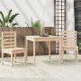 Gartentisch und Stühle 3 Stück massives Zirbenholz von vidaXL, Gartensets - Ref: Foro24-3154671, Preis: 164,28 €, Rabatt: %
