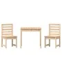 Mesa y sillas de jardín 3 piezas madera maciza de pino de vidaXL, Conjuntos de jardín - Ref: Foro24-3154671, Precio: 162,26 €...