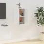 Mueble para TV de pared blanco brillante 40x34,5x60 cm de vidaXL, Muebles TV - Ref: Foro24-816660, Precio: 40,68 €, Descuento: %