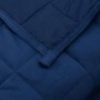 Manta con peso tela azul 220x230 cm 11 kg de vidaXL, Mantas - Ref: Foro24-3154861, Precio: 74,21 €, Descuento: %
