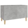 Plywood gray concrete record cabinet 74.5x38x48 cm by vidaXL, CD and DVD storage - Ref: Foro24-831961, Price: 39,06 €, Discou...