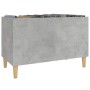 Plywood gray concrete record cabinet 74.5x38x48 cm by vidaXL, CD and DVD storage - Ref: Foro24-831961, Price: 39,06 €, Discou...