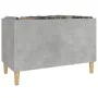 Plywood gray concrete record cabinet 74.5x38x48 cm by vidaXL, CD and DVD storage - Ref: Foro24-831961, Price: 32,89 €, Discou...