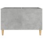 Plywood gray concrete record cabinet 74.5x38x48 cm by vidaXL, CD and DVD storage - Ref: Foro24-831961, Price: 39,06 €, Discou...
