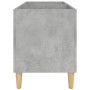 Plywood gray concrete record cabinet 74.5x38x48 cm by vidaXL, CD and DVD storage - Ref: Foro24-831961, Price: 39,06 €, Discou...