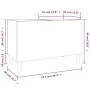 Plywood gray concrete record cabinet 74.5x38x48 cm by vidaXL, CD and DVD storage - Ref: Foro24-831961, Price: 32,89 €, Discou...