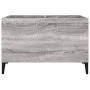 Plattenschrank aus grauem Sonoma-Sperrholz, 74,5 x 38 x 48 cm von vidaXL, CD- und DVD-Speicher - Ref: Foro24-831971, Preis: 3...