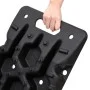 Tractor traction boards 2 units black nylon 107x31x7 cm by vidaXL, Emergency kits and tools - Ref: Foro24-210771, Price: 94,6...