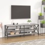 Mueble para TV madera contrachapada gris Sonoma 140x40x50 cm de vidaXL, Muebles TV - Ref: Foro24-826727, Precio: 79,01 €, Des...