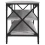 Sonoma gray plywood TV cabinet 140x40x50 cm by vidaXL, TV Furniture - Ref: Foro24-826727, Price: 78,03 €, Discount: %