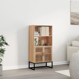 Hohes Sperrholz-Sideboard 60x35x125 cm von vidaXL, Schließfächer und Lagerschränke - Ref: Foro24-352135, Preis: 125,07 €, Rab...