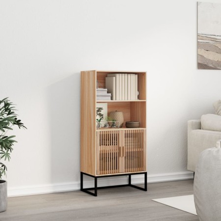 Hohes Sperrholz-Sideboard 60x35x125 cm von vidaXL, Schließfächer und Lagerschränke - Ref: Foro24-352135, Preis: 124,80 €, Rab...