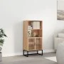 Hohes Sperrholz-Sideboard 60x35x125 cm von vidaXL, Schließfächer und Lagerschränke - Ref: Foro24-352135, Preis: 125,07 €, Rab...