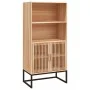 Hohes Sperrholz-Sideboard 60x35x125 cm von vidaXL, Schließfächer und Lagerschränke - Ref: Foro24-352135, Preis: 125,07 €, Rab...