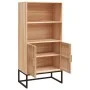Hohes Sperrholz-Sideboard 60x35x125 cm von vidaXL, Schließfächer und Lagerschränke - Ref: Foro24-352135, Preis: 125,07 €, Rab...