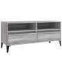 Mueble de TV madera contrachapada gris Sonoma 100x34,5x44,5 cm de vidaXL, Muebles TV - Ref: Foro24-831907, Precio: 68,56 €, D...