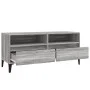 Mueble de TV madera contrachapada gris Sonoma 100x34,5x44,5 cm de vidaXL, Muebles TV - Ref: Foro24-831907, Precio: 67,81 €, D...