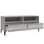 TV-Schrank aus grauem Sonoma-Sperrholz, 100 x 34,5 x 44,5 cm von vidaXL, TV-Möbel - Ref: Foro24-831907, Preis: 68,67 €, Rabat...