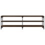 TV-Möbel Sperrholz Eiche braun 160x30x50 cm von vidaXL, TV-Möbel - Ref: Foro24-826753, Preis: 70,14 €, Rabatt: %