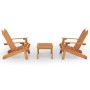 Adirondack garden furniture set 3 pieces acacia wood by vidaXL, Garden sets - Ref: Foro24-3152133, Price: 368,99 €, Discount: %