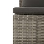 4-piece garden furniture set with gray synthetic rattan cushions by vidaXL, Garden sets - Ref: Foro24-362689, Price: 270,62 €...