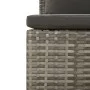 4-piece garden furniture set with gray synthetic rattan cushions by vidaXL, Garden sets - Ref: Foro24-362689, Price: 261,86 €...