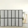 Folding screen with 6 panels black Japanese style 240x170 cm by vidaXL, Room dividers - Ref: Foro24-352082, Price: 174,77 €, ...