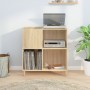 Scheibenschrank aus Sonoma-Eichensperrholz, 84,5 x 38 x 89 cm von vidaXL, CD- und DVD-Speicher - Ref: Foro24-831992, Preis: 7...