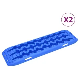 Traction boards 2 units blue nylon 106x30.5x7 cm by vidaXL, Emergency kits and tools - Ref: Foro24-210776, Price: 102,10 €, D...