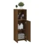 Badezimmerschrank aus braunem Eichensperrholz, 30 x 30 x 95 cm von vidaXL, Badezimmermöbel - Ref: Foro24-825839, Preis: 39,91...