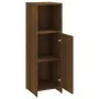 Brown oak plywood bathroom cabinet 30x30x95 cm by vidaXL, Bathroom furniture - Ref: Foro24-825839, Price: 39,51 €, Discount: %