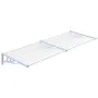 Vordach aus grauem und transparentem Polycarbonat für Tür 239x90 cm. von vidaXL, Markisen - Ref: Foro24-153693, Preis: 81,52 ...
