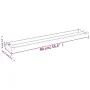Duschwandregal aus schwarzem Aluminium, 90 cm von vidaXL, Badezimmerzubehör - Ref: Foro24-153616, Preis: 44,83 €, Rabatt: %