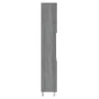 Sonoma gray plywood bathroom cabinet 30x30x179 cm by vidaXL, Bathroom furniture - Ref: Foro24-825832, Price: 88,79 €, Discoun...