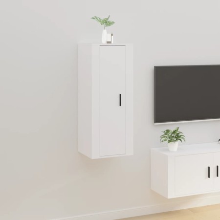 Weiße TV-Wandmöbel 40x34,5x100 cm von vidaXL, TV-Möbel - Ref: Foro24-816680, Preis: 58,83 €, Rabatt: %