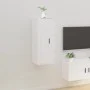 Mueble para TV de pared blanco 40x34,5x100 cm de vidaXL, Muebles TV - Ref: Foro24-816680, Precio: 58,13 €, Descuento: %