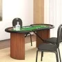 Poker table for 10 players with green chip tray 160x80x75 cm by vidaXL, Game and poker tables - Ref: Foro24-80406, Price: 197...