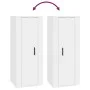 Mueble para TV de pared blanco 40x34,5x100 cm de vidaXL, Muebles TV - Ref: Foro24-816680, Precio: 58,13 €, Descuento: %
