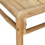 Garden furniture set 9 pieces bamboo and light gray cushions by vidaXL, Garden sets - Ref: Foro24-3155100, Price: 900,46 €, D...