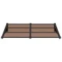 Schwarzes Polycarbonat-Türvordach 152,5 x 90 cm von vidaXL, Markisen - Ref: Foro24-153698, Preis: 66,01 €, Rabatt: %