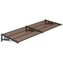 Schwarzes Polycarbonat-Türvordach 239 x 90 cm von vidaXL, Markisen - Ref: Foro24-153700, Preis: 83,33 €, Rabatt: %