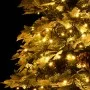 Christmas tree with LED and pine cones green PVC and PE 195 cm by vidaXL, Christmas trees - Ref: Foro24-344297, Price: 170,03...